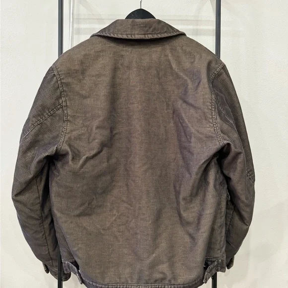 Mossimo brown corduroy Sherpa lined jacket size S - Picture 5 of 8